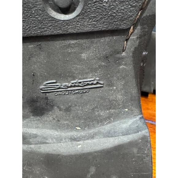 Women's Santoni leather wingtip chelsea boots size 38 euro - US 7.5 - Picture 5 of 7